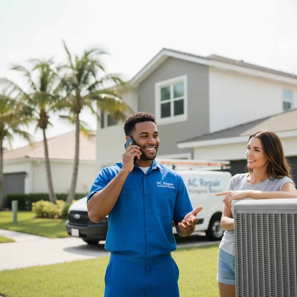 AC Repair Pompano Beach customer support in Desoto